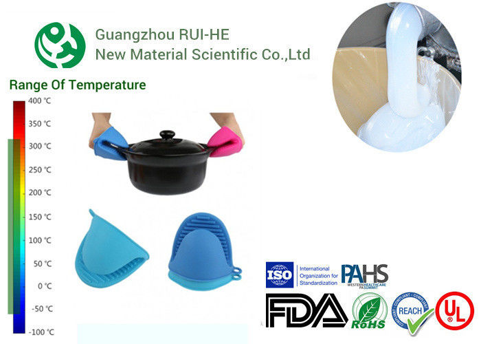 Two Component High Temperature Silicone Rubber High Rebound Good Transparency