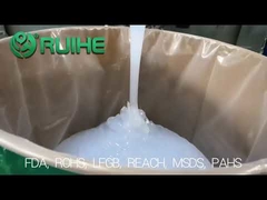 Karet Silikon Platinum Food Grade 15 Shore Ketahanan Penuaan